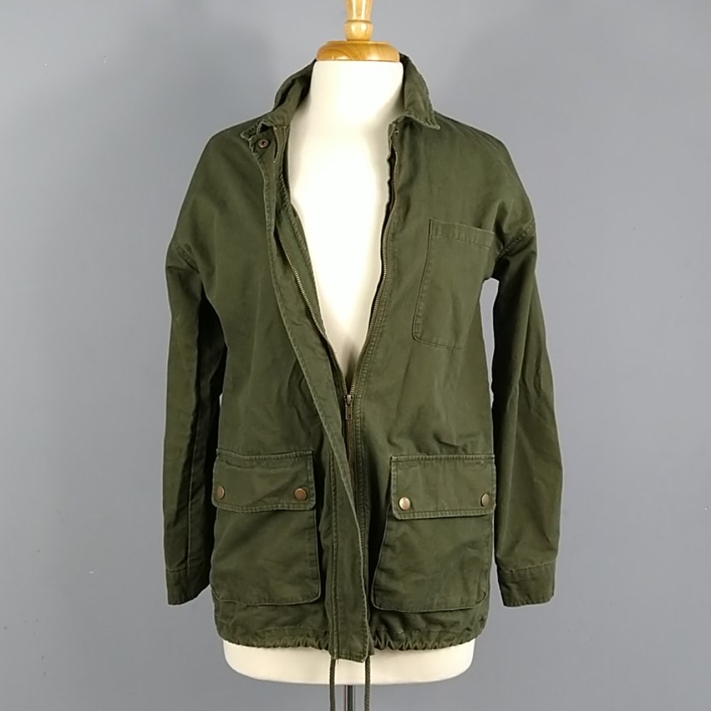 Forever 21 utility army green Jack size small